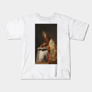 Saint Gregory the Great, Pope by Francisco Goya Kids T-Shirt